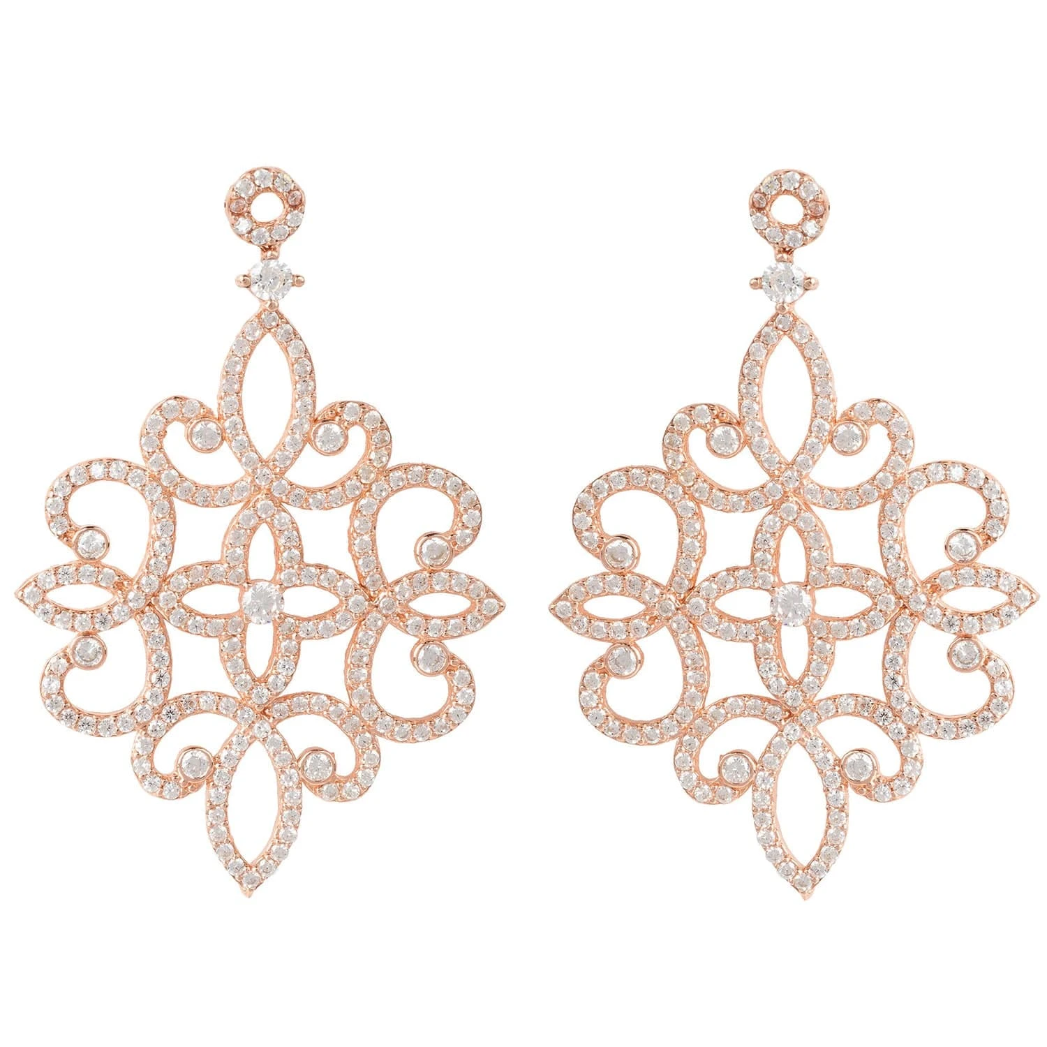 Latelita Sherazade Earrings Rose Gold 3 Latelita Sherazade Earrings Rose Gold