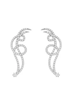 Latelita Shooting Star Ear Climber Silver -Latelitla Store shooting star ear climber silver 141812