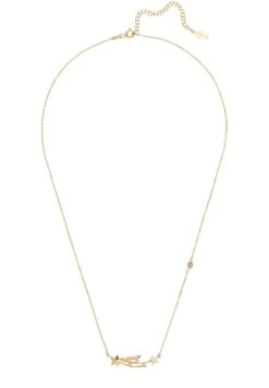 Latelita Shooting Star Necklace Gold -Latelitla Store shooting star necklace gold 121764