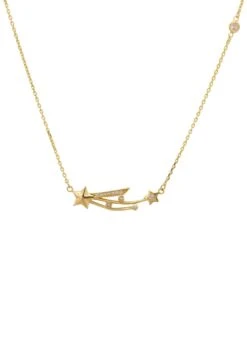 Latelita Shooting Star Necklace Gold