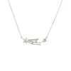 Latelita Shooting Star Necklace Silver 1 Latelita Shooting Star Necklace Silver -Latelitla Store shooting star necklace silver 295966