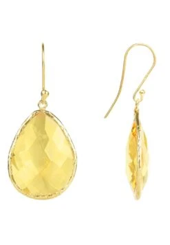 Latelita Single Drop Earrings Citrine Hydro Gold 8 Latelita Single Drop Earrings Citrine Hydro Gold -Latelitla Store single drop earrings citrine hydro gold 150864