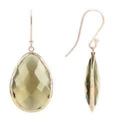 Latelita Single Drop Earrings Smokey Quartz Rosegold 8 Latelita Single Drop Earrings Smokey Quartz Rosegold -Latelitla Store single drop earrings smokey quartz rosegold 156883