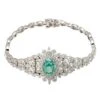 Latelita Soraya Statement Bracelet Aquamarine -Latelitla Store soraya statement bracelet aqua marine silver 224966