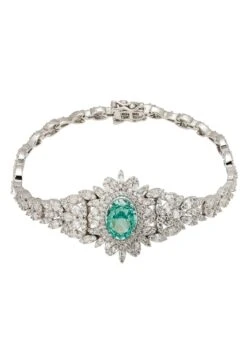 Latelita Soraya Statement Bracelet Aquamarine