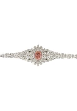 Latelita Soraya Statement Bracelet Morganite Silver -Latelitla Store soraya statement bracelet morganite silver 409172