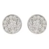 Latelita Sparkling Disc Mini Earrings Silver -Latelitla Store sparkling disc mini earrings silver 496177