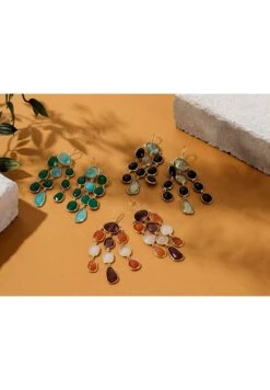 Latelita Splash Gemstone Earring Silver Blue Topaz Hydro -Latelitla Store splash gemstone earring silver blue topaz hydro 347520