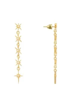 Latelita Star Burst 5 Drops Earrings Gold 8 Latelita Star Burst 5 Drops Earrings Gold -Latelitla Store star burst 5 drops earrings gold 924543