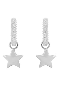 Latelita Stella Star Earrings Silver