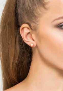 Latelita Sterling Silver 8Mm Earring Natural Pink Pearl -Latelitla Store sterling silver 8mm earring natural pink pearl 790809