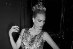 Latelita Triple Drop Earrings Dark Blue Chalcedony Gold -Latelitla Store triple drop earrings dark blue chalcedony gold 411608