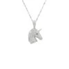 Latelita Unicorn Sparkling Pendant Necklace Silver 1 Latelita Unicorn Sparkling Pendant Necklace Silver -Latelitla Store unicorn sparkling pendant necklace silver 425208