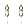 Latelita Valencia Statement Drop Earring Emerald Green Cz Gold -Latelitla Store valencia statement drop earring emerald green cz gold 395250