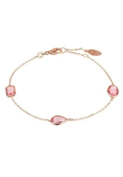 Latelita Venice Bracelet Rosegold Pink Tourmaline
