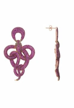 Latelita Viper Snake Drop Earrings Rosegold Ruby 8 Latelita Viper Snake Drop Earrings Rosegold Ruby -Latelitla Store viper snake drop earrings rosegold ruby 699425