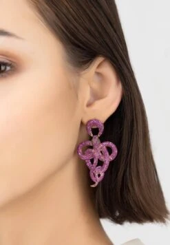 Latelita Viper Snake Drop Earrings Rosegold Ruby 7 Latelita Viper Snake Drop Earrings Rosegold Ruby -Latelitla Store viper snake drop earrings rosegold ruby 760024