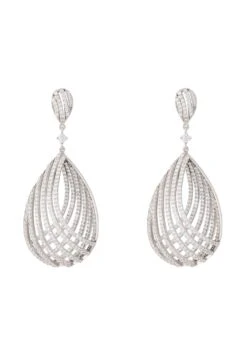 Latelita Vortex Teardrop Earring Silver