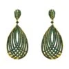 Latelita Vortex Teardrop Earrings Green Gold 1 Latelita Vortex Teardrop Earrings Green Gold -Latelitla Store vortex teardrop earrings green gold 249990