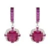 Latelita Windsor Silver Earring Ruby 1 Latelita Windsor Silver Earring Ruby -Latelitla Store windsor silver earring ruby 104517