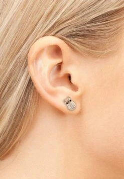 Latelita Wise Owl Earrings Rose Gold -Latelitla Store wise owl earrings rose gold 104892