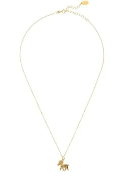 Latelita Zodiac Star Sign Necklace Gold Aries -Latelitla Store zodiac star sign necklace gold aries 879692