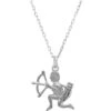 Latelita Zodiac Star Sign Necklace Silver Sagittarius -Latelitla Store zodiac star sign necklace silver sagittarius 527292